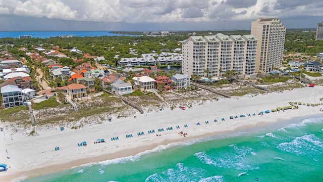 176 Rue Martine, Miramar Beach, FL 32550 - aerial view of waterfront with a beach