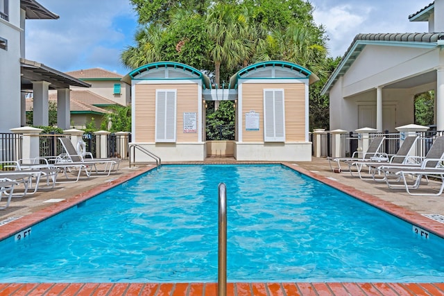176 Rue Martine, Miramar Beach, FL 32550 - community pool featuring a patio