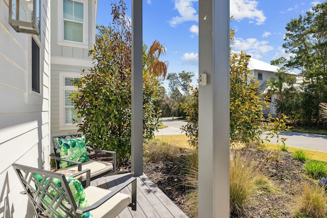 234 Grande Pointe Cir, Inlet Beach, FL 32461 - view of wooden terrace
