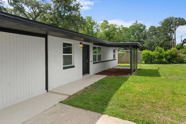1023 W Webster Dr, Pensacola, FL 32505 - view of yard