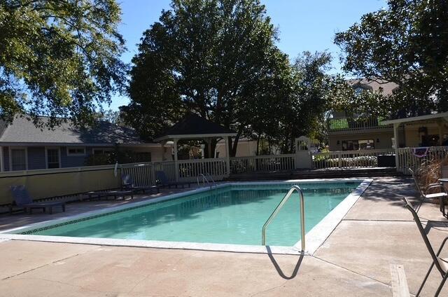3861 Indian Trl Unit 104, Destin, FL 32541 - view of pool featuring a patio area and a gazebo