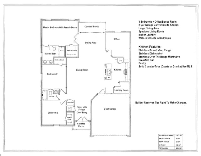 245 Cassady Ln, Crestview, FL 32539 - view of property floor plan