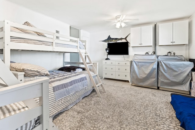 415 Gulf Shore Dr Unit 1, Destin, FL 32541 - bedroom with light tile patterned flooring