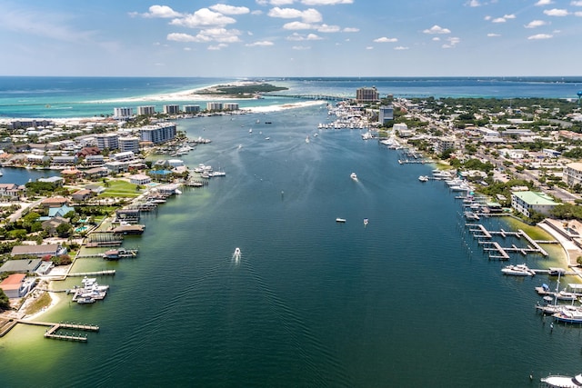 415 Gulf Shore Dr Unit 1, Destin, FL 32541 - drone / aerial view of a nearby body of water