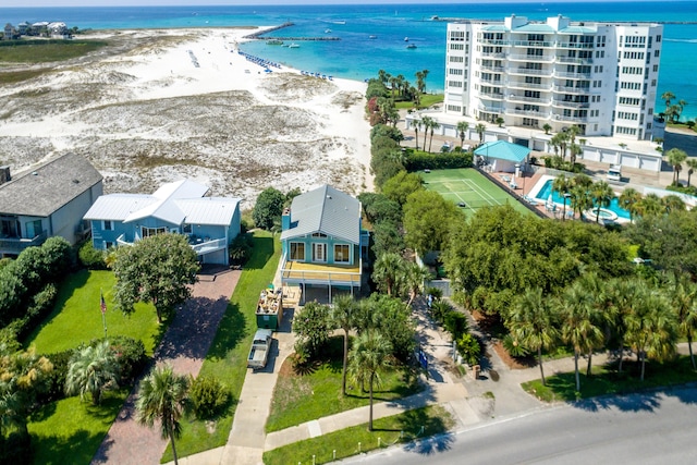 415 Gulf Shore Dr Unit 1, Destin, FL 32541 - aerial view of unending shoreline