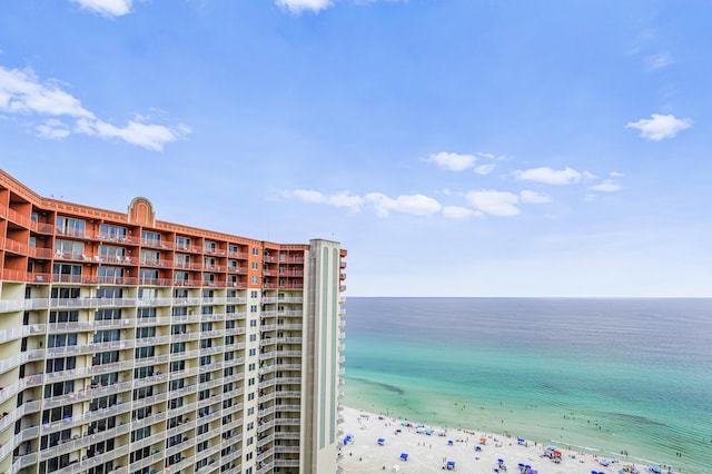 9900 S Thomas Dr Unit 2015, Panama City Beach, FL 32408 - water view with nearby beach