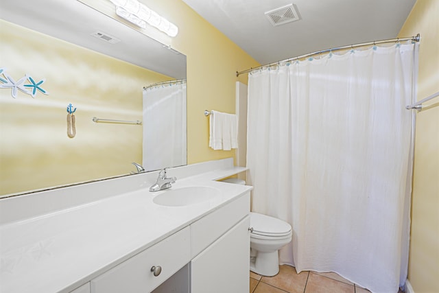 9900 S Thomas Dr Unit 2015, Panama City Beach, FL 32408 - full bathroom with vanity and tile patterned flooring