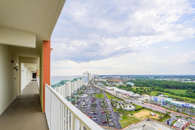9900 S Thomas Dr Unit 2015, Panama City Beach, FL 32408 - balcony with a view of city