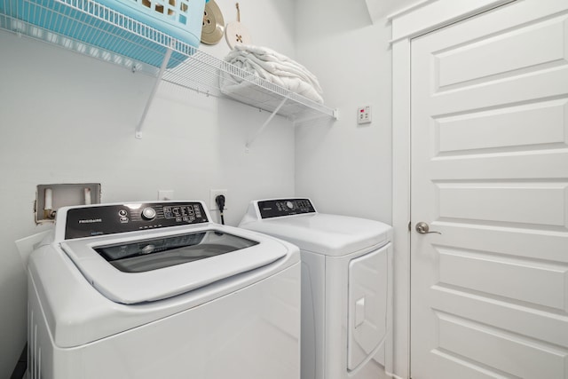 309 Milestone Dr Unit A, Inlet Beach, FL 32461 - laundry room with washer and clothes dryer