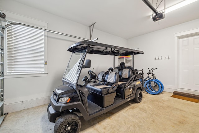 309 Milestone Dr Unit A, Inlet Beach, FL 32461 - garage with a garage door opener