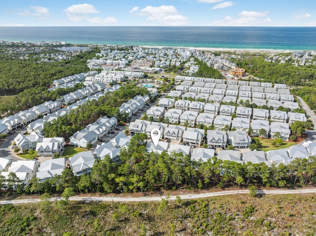 309 Milestone Dr Unit A, Inlet Beach, FL 32461 - view of property location with a large body of water and nearby suburban area