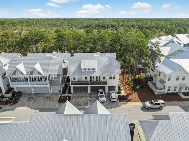 309 Milestone Dr Unit A, Inlet Beach, FL 32461 - drone / aerial view of a heavily wooded area