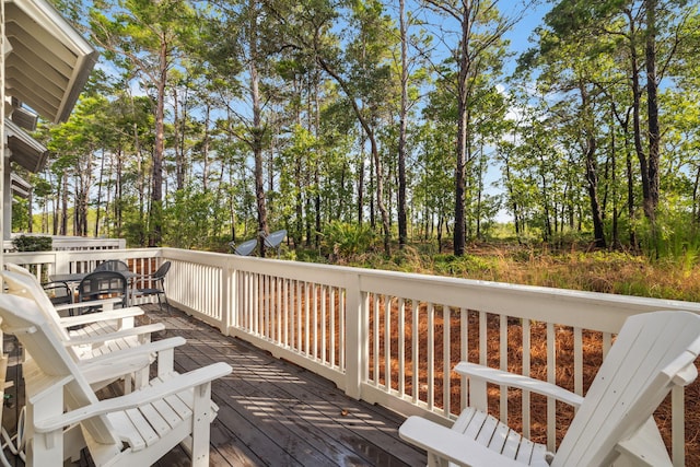 309 Milestone Dr Unit A, Inlet Beach, FL 32461 - view of deck