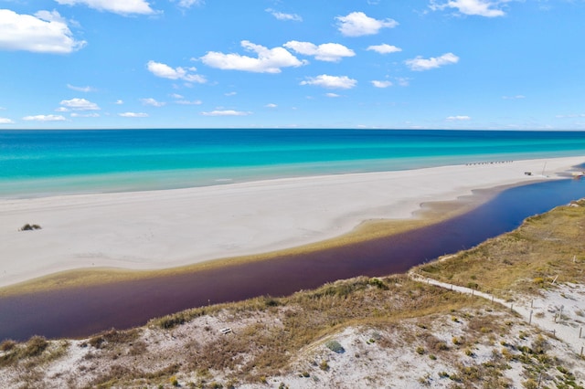 309 Milestone Dr Unit A, Inlet Beach, FL 32461 - water view featuring nearby beach