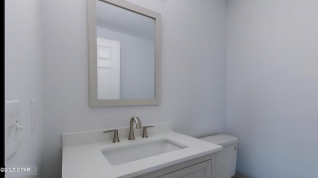 7202 Ranier St, Panama City, FL 32404 - half bath featuring toilet and vanity
