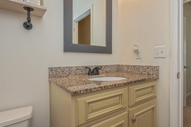 4530 Annabelle Ln, Crestview, FL 32539 - half bathroom featuring toilet and vanity
