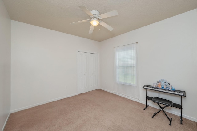 4530 Annabelle Ln, Crestview, FL 32539 - spare room with light carpet and ceiling fan
