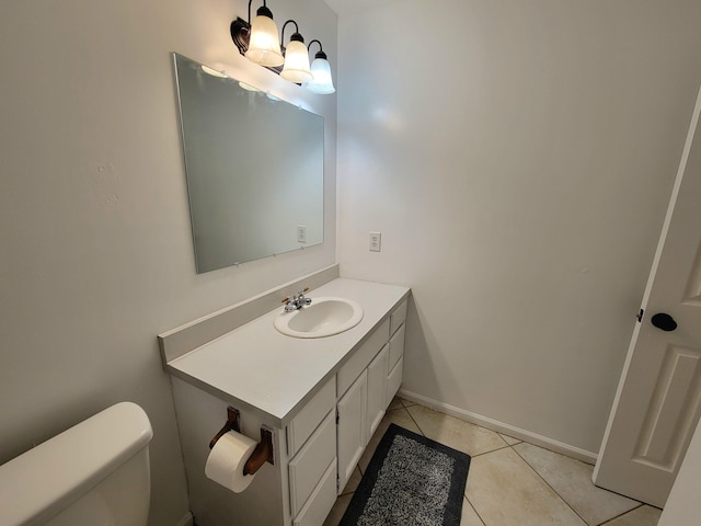 6868 E Bay Blvd, Navarre, FL 32566 - bathroom featuring vanity and tile patterned floors
