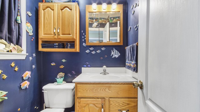 4936 Grassy Pond Rd, Chipley, FL 32428 - bathroom featuring vanity and toilet