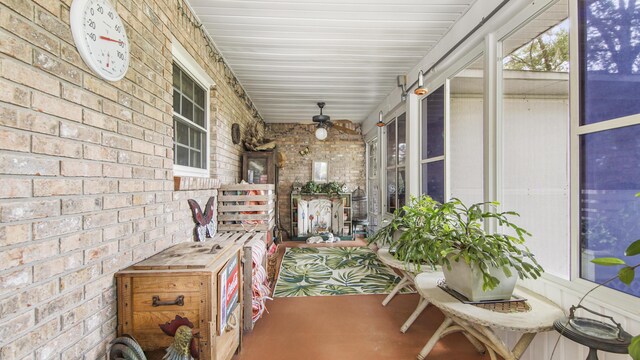 4936 Grassy Pond Rd, Chipley, FL 32428 - sunroom / solarium featuring brick wall