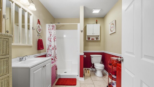4936 Grassy Pond Rd, Chipley, FL 32428 - full bath featuring a shower stall, vanity, and tile patterned floors