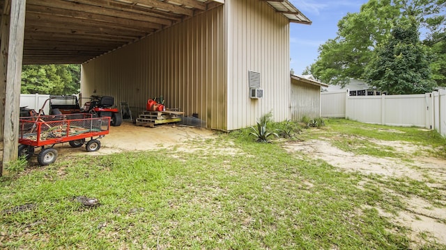 4936 Grassy Pond Rd, Chipley, FL 32428 - view of home's exterior with an attached carport, a fenced backyard, and driveway