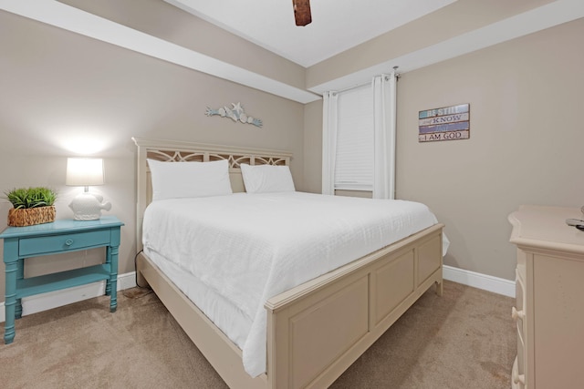 1150 Santa Rosa Blvd Unit 317, Fort Walton Beach, FL 32548 - bedroom featuring light colored carpet and ceiling fan