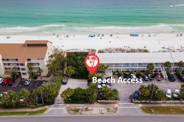 83 Sunfish St, Destin, FL 32541 - bird's eye view of waterfront with a beach