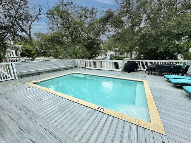 83 Sunfish St, Destin, FL 32541 - view of swimming pool featuring a deck