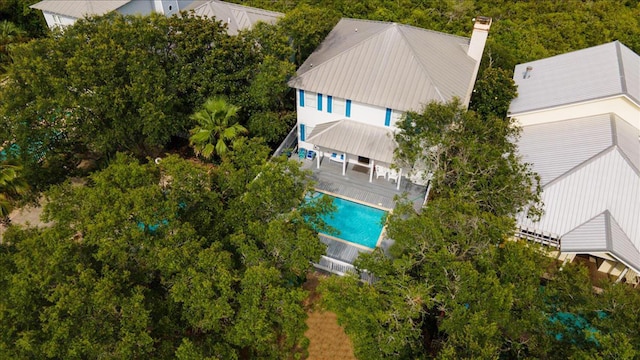 83 Sunfish St, Destin, FL 32541 - view from above of property featuring a pool area