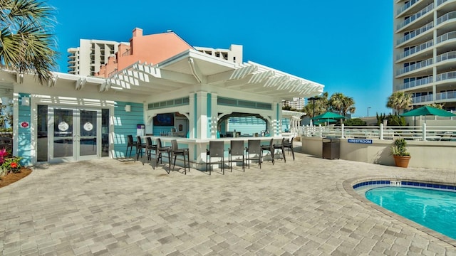 515 Tops L Beach Blvd # 301, Miramar Beach, FL 32550 - view of swimming pool featuring a patio