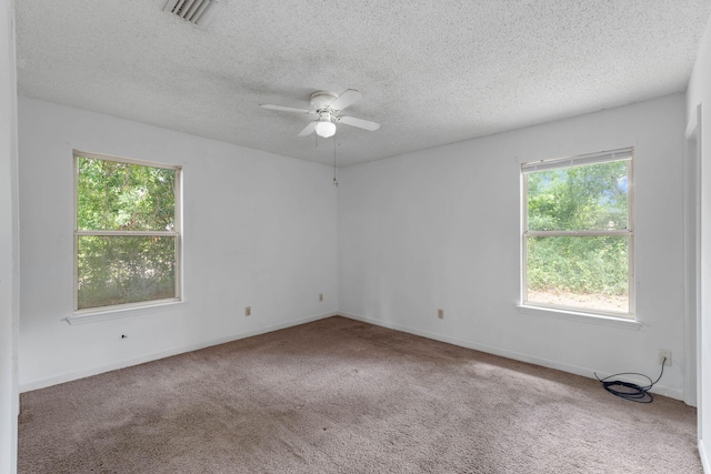 6476 Oakcrest Rd, Milton, FL 32570 - carpeted empty room featuring ceiling fan and a textured ceiling