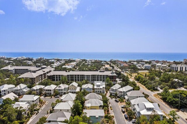 137 Cabana Trl, Santa Rosa Beach, FL 32459 - aerial perspective of suburban area featuring a large body of water