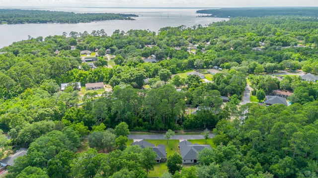 3112 Evans Ave, Navarre, FL 32566 - drone / aerial view of a large body of water and a forest