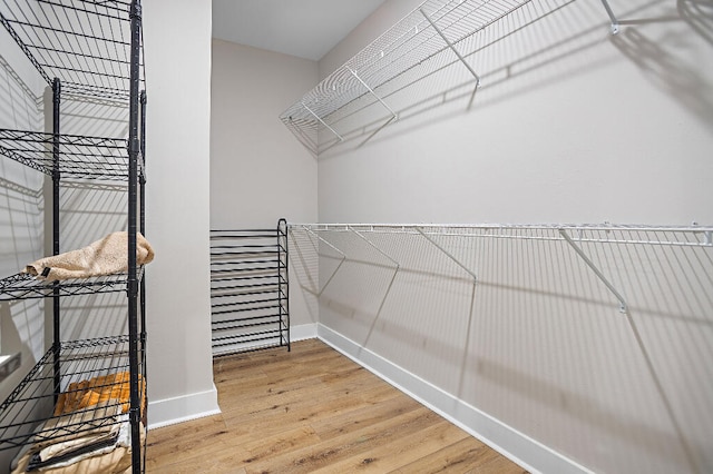 3112 Evans Ave, Navarre, FL 32566 - walk in closet featuring wood finished floors