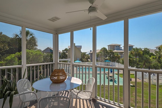 4984 W County Highway 30a Unit 5B, Santa Rosa Beach, FL 32459 - view of sunroom / solarium