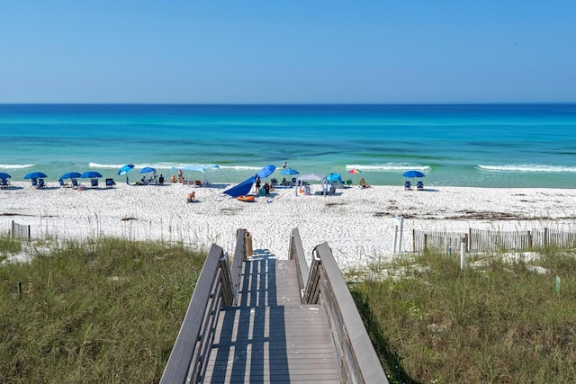 4984 W County Highway 30a Unit 5B, Santa Rosa Beach, FL 32459 - water view with nearby beach