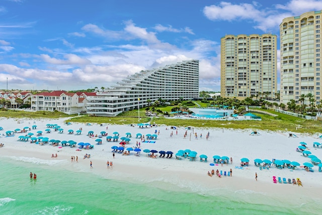 291 Scenic Gulf Dr Unit 400, Miramar Beach, FL 32550 - water view featuring local beach