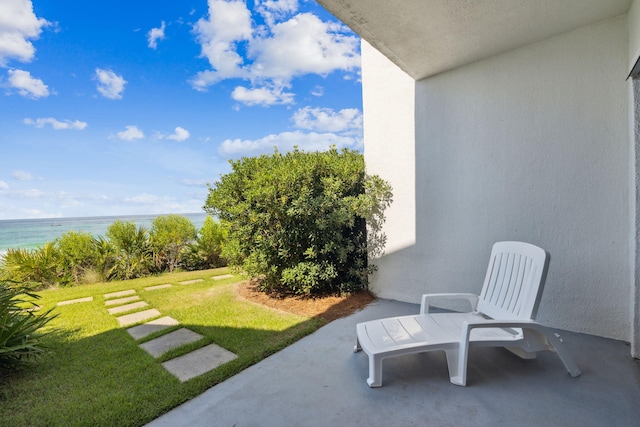 3722 E Co Highway 30a 3 3, Santa Rosa Beach, FL 32459 - view of patio featuring a water view