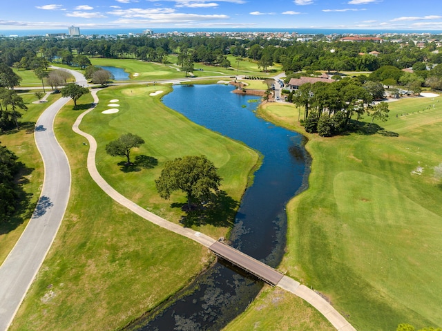 69 Cobalt Ln, Miramar Beach, FL 32550 - aerial overview of property's location with a nearby body of water and a local golf course