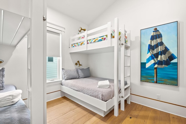 17 Palm Court Ln, Inlet Beach, FL 32461 - bedroom with light wood-style floors and baseboards