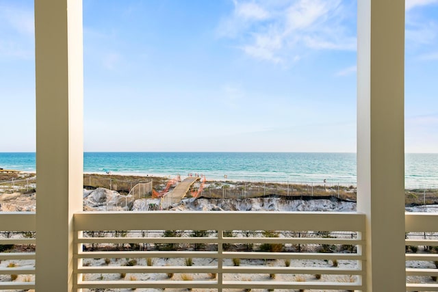 17 Palm Court Ln, Inlet Beach, FL 32461 - water view with nearby beach