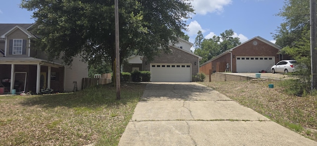 2496 S Lakeview Dr, Crestview, FL 32536 - view of front of house with a garage, driveway, and brick siding
