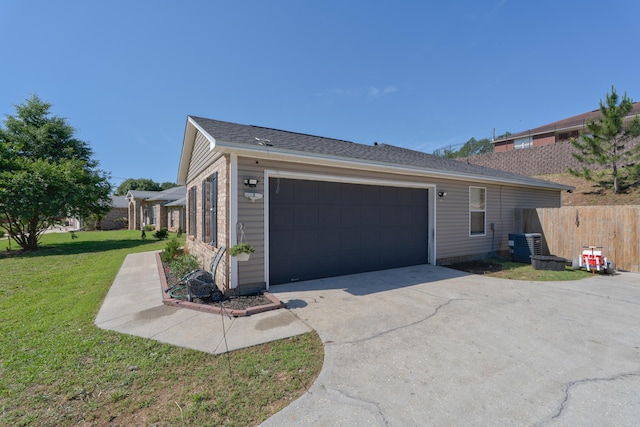 405 Bobby Dr, Crestview, FL 32536 - view of home's exterior with concrete driveway and a garage