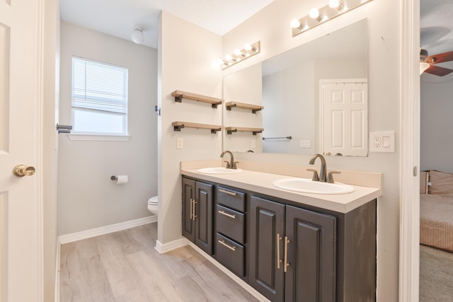 405 Bobby Dr, Crestview, FL 32536 - full bath featuring double vanity and wood finished floors