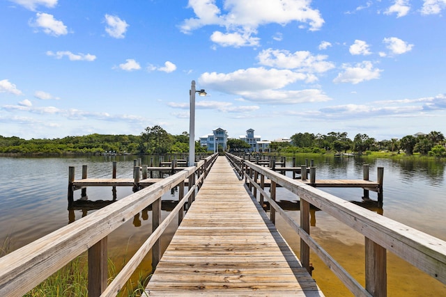 23223 Front Beach Rd # 112, Panama City Beach, FL 32413 - dock featuring a water view