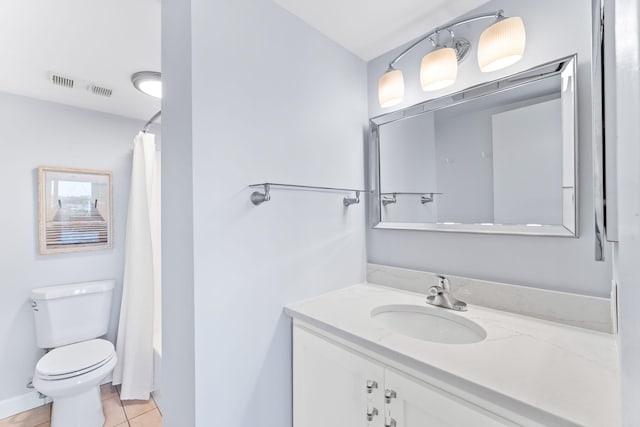 23223 Front Beach Rd # 112, Panama City Beach, FL 32413 - full bath featuring vanity, tile patterned flooring, and shower / bathtub combination with curtain