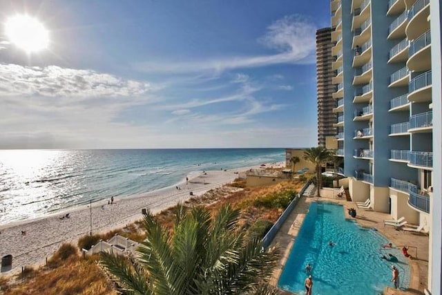 16701 Front Beach Rd Unit 1807, Panama City Beach, FL 32413 - water view with local beach