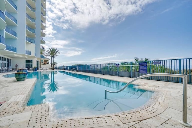 16701 Front Beach Rd Unit 1807, Panama City Beach, FL 32413 - community pool featuring a patio area