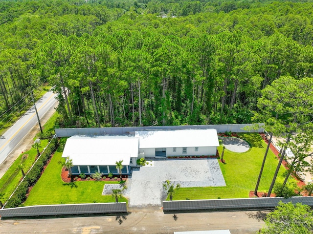 2672 Chat Holley Rd, Santa Rosa Beach, FL 32459 - view from above of property with a forest